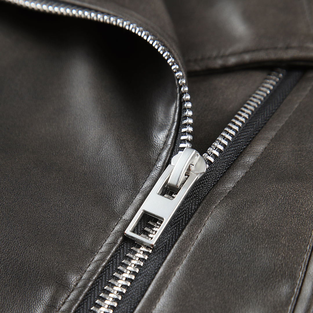 Issa Biker Leather Jacket