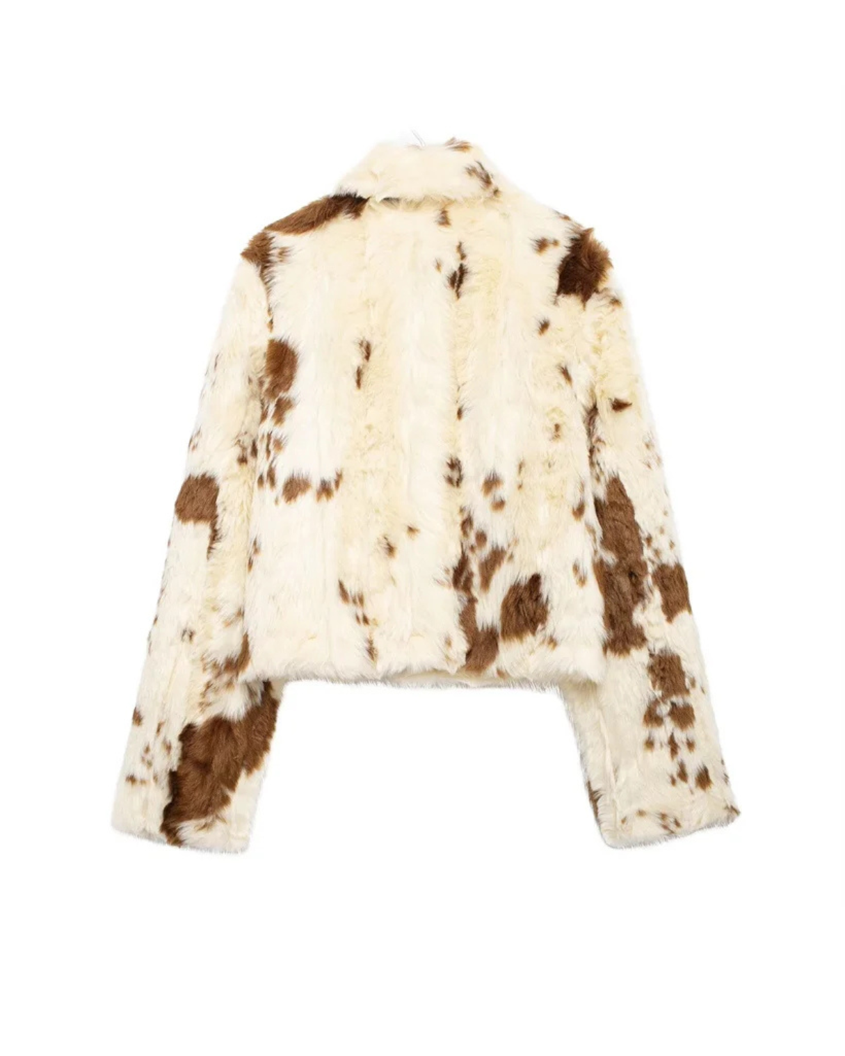 Jaz Cowhide Faux Faur Coat