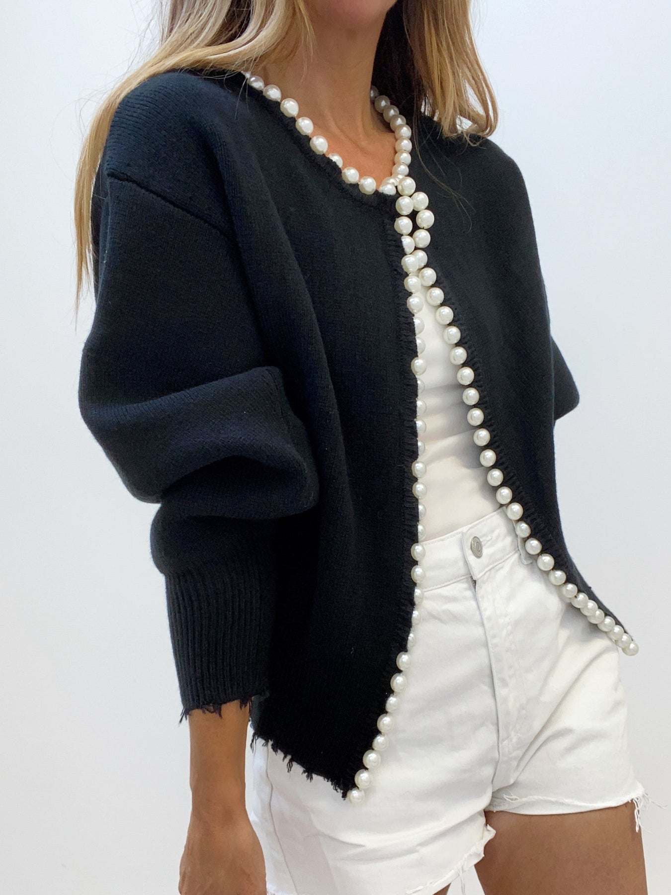 Vanessa pearl elegant Cardigan