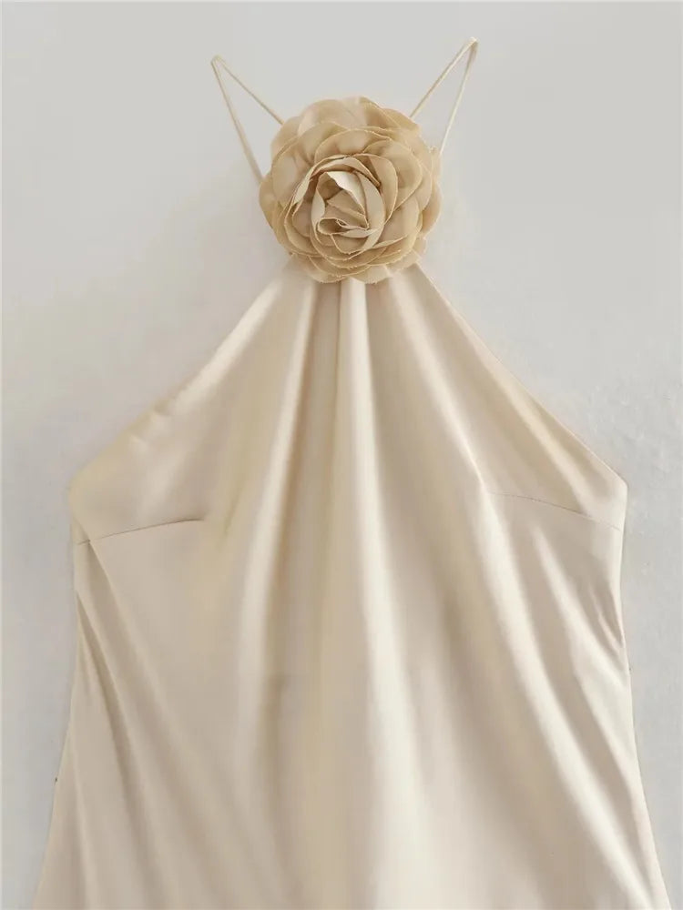 Lyly & me Applique Maxi Dress