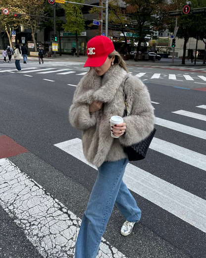 Ferry Faux Fur Coat
