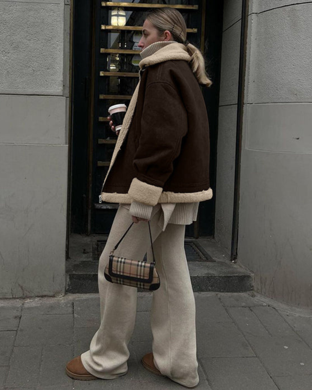 Piper Suede Oversized Jacket