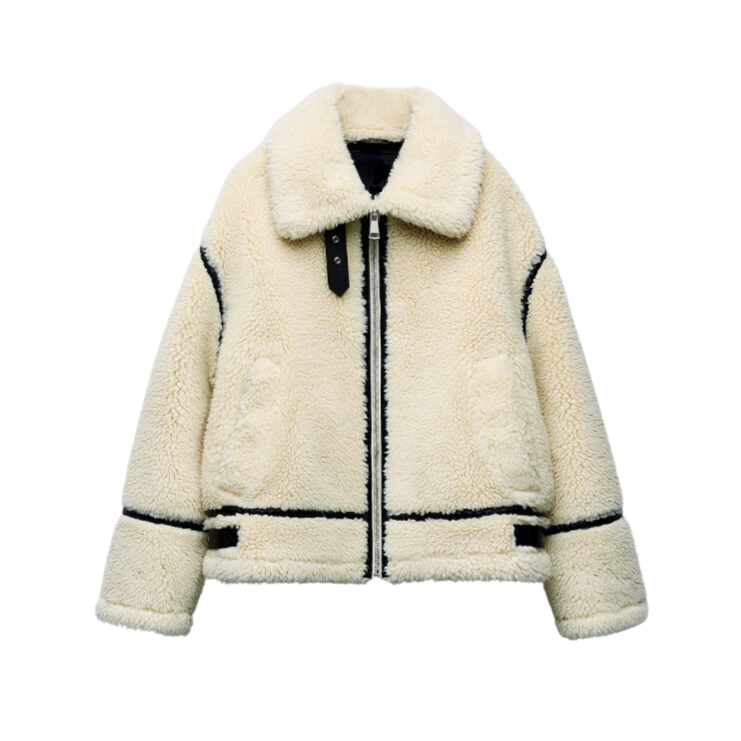 Reverie Oversized Shearling Jacket