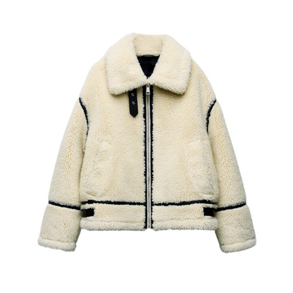 Reverie Oversized Shearling Jacket