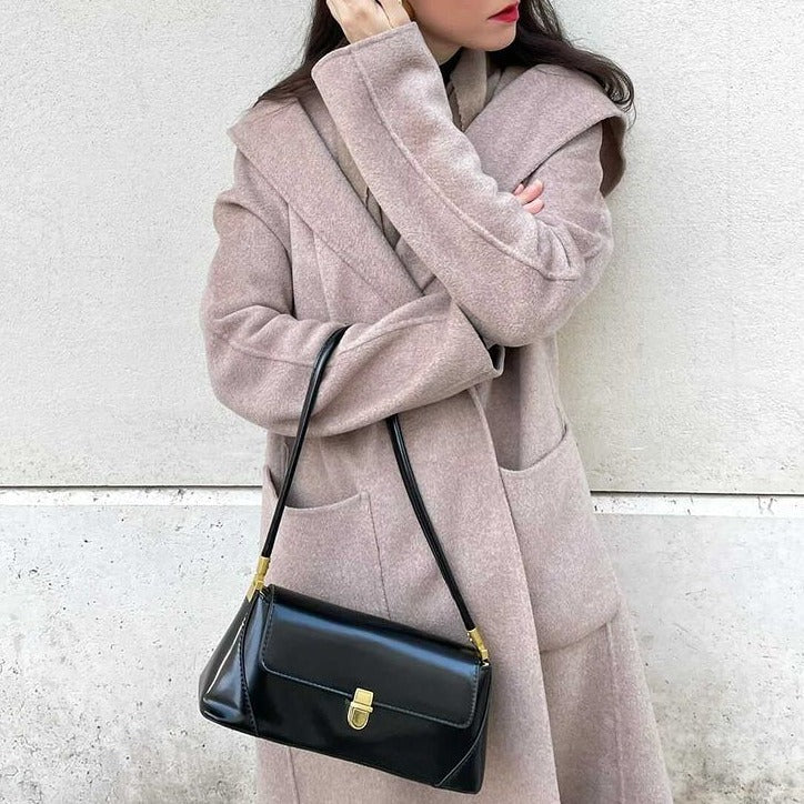 Maria leather shoulder bag