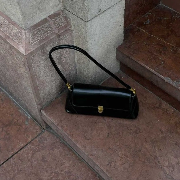 Maria leather shoulder bag