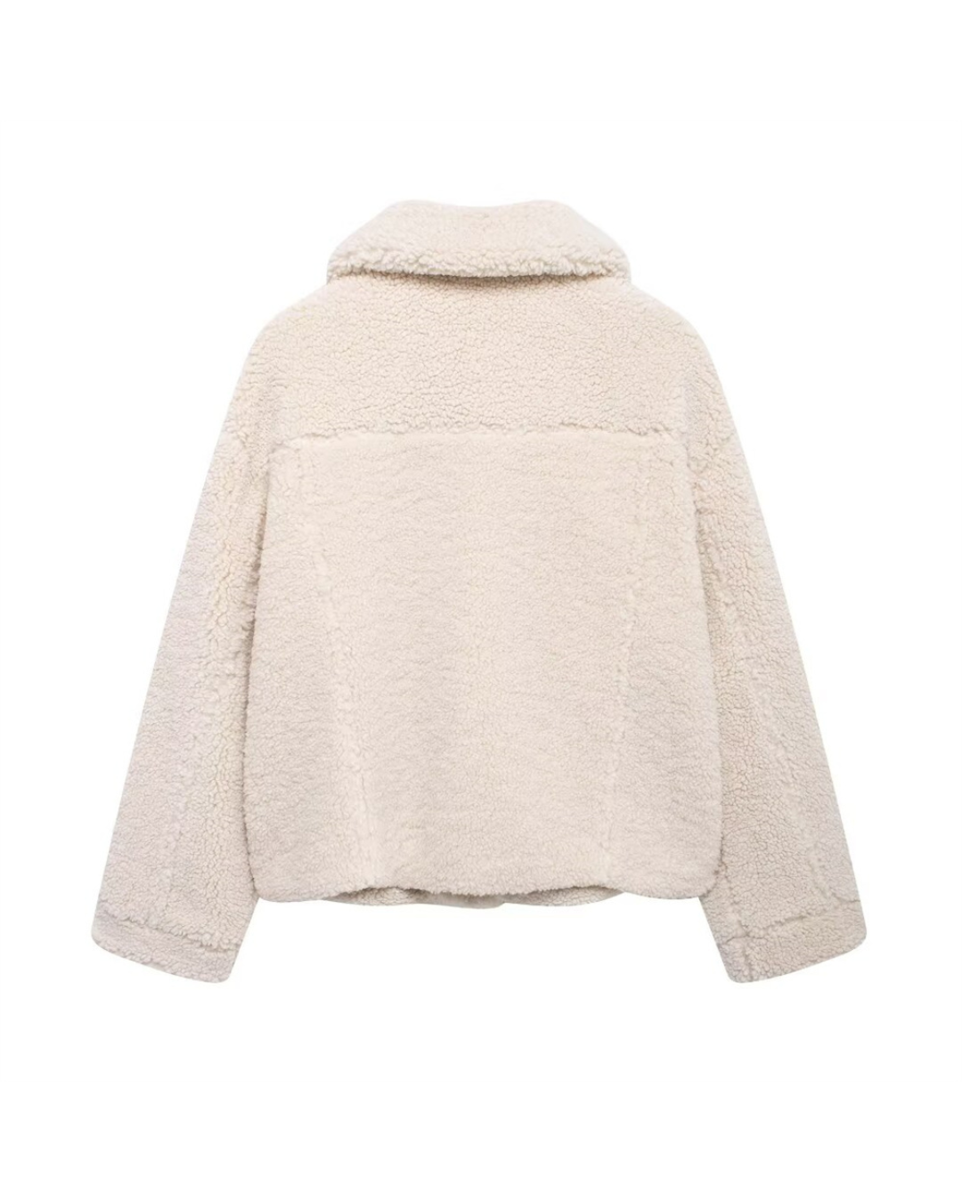 Sno Fleece White Jacket
