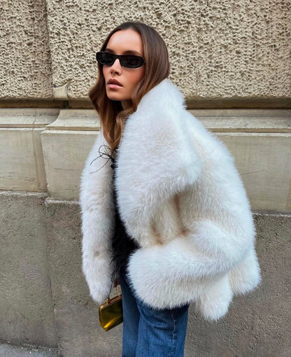 Ferry Faux Fur Coat