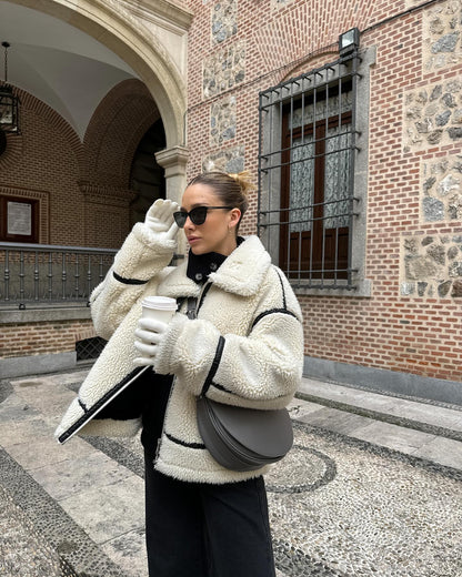 Reverie Oversized Shearling Jacket