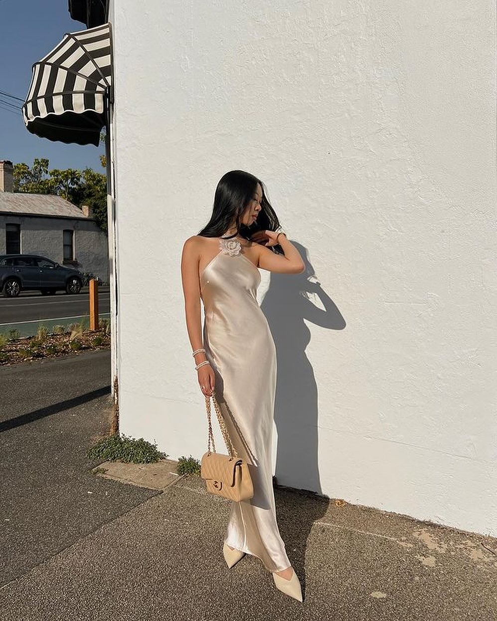 Lyly & me Applique Maxi Dress
