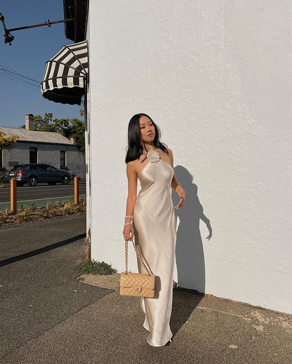 Lyly & me Applique Maxi Dress