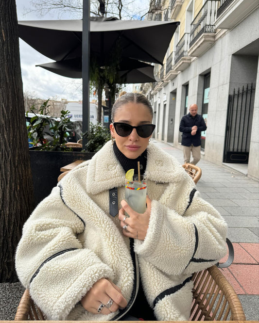 Reverie Oversized Shearling Jacket