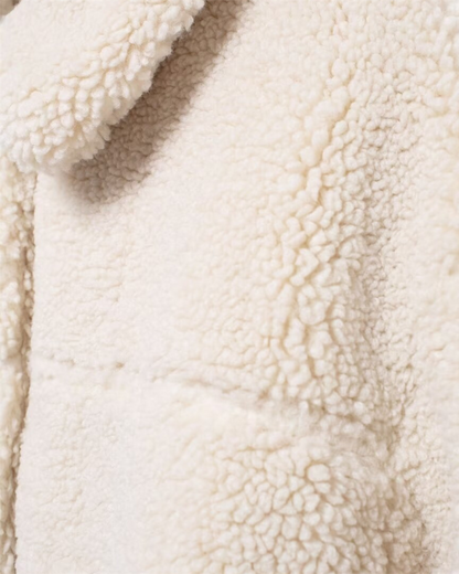 Sno Fleece White Jacket