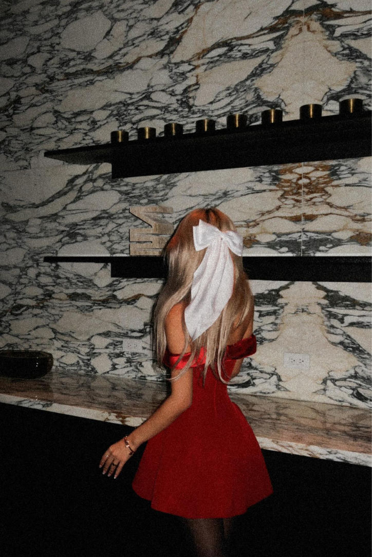 Lizzie Mini Red dress