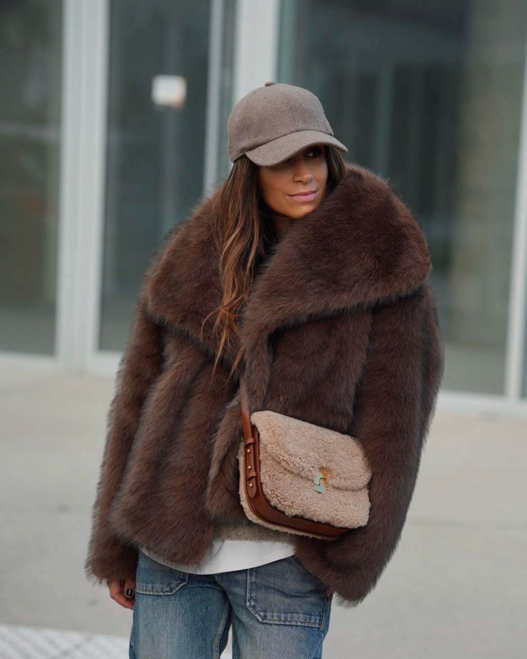 Ferry Faux Fur Coat