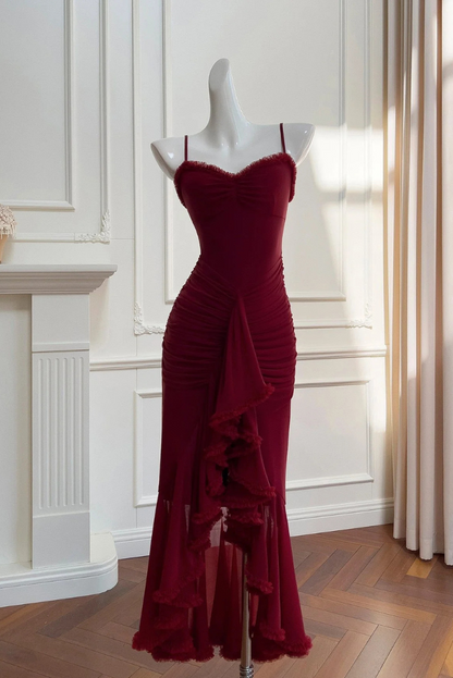 Marissa Ruffle Maxi dress