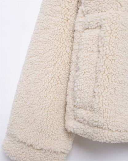 Sno Fleece White Jacket