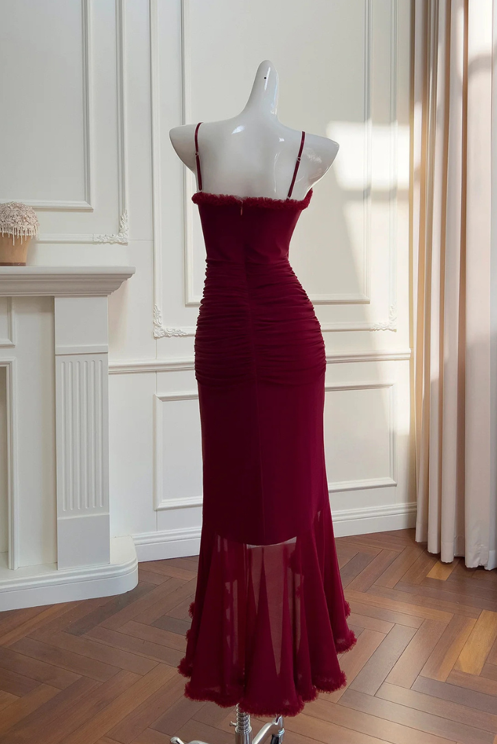 Marissa Ruffle Maxi dress