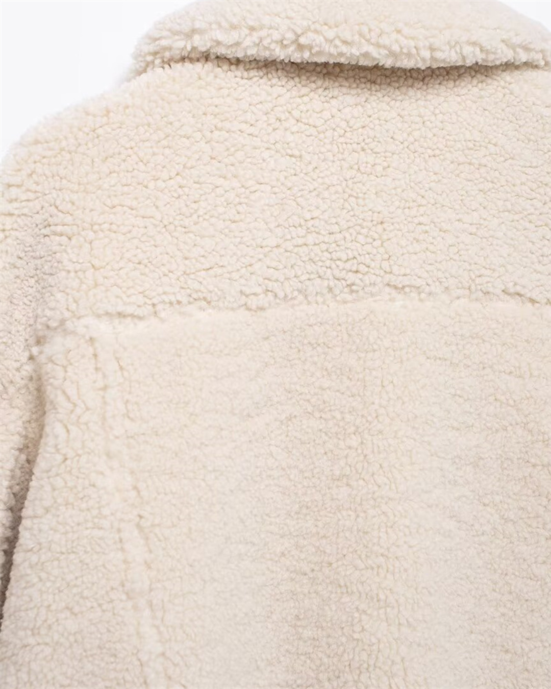 Sno Fleece White Jacket