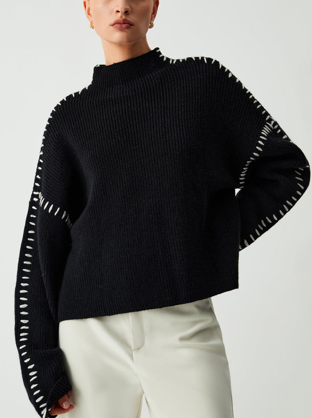 Lilian’s Black Knit Sweater