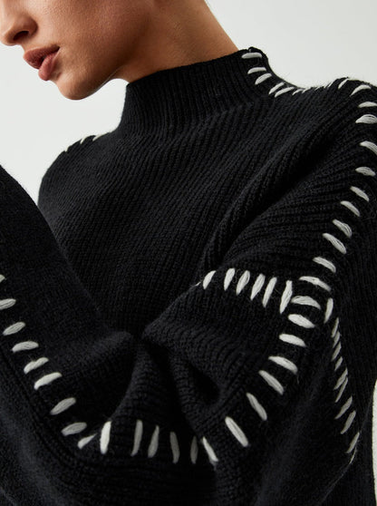 Lilian’s Black Knit Sweater