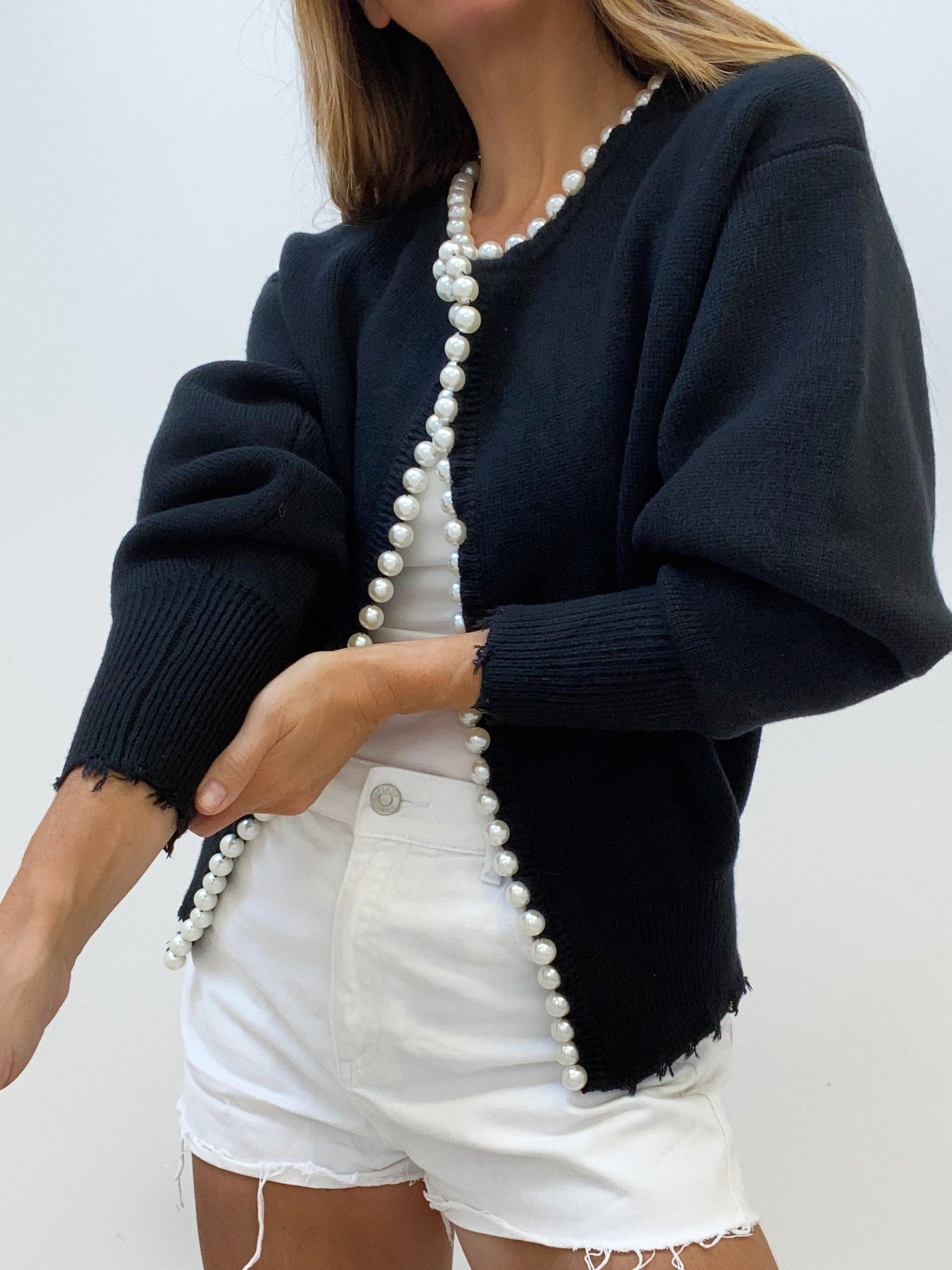 Vanessa pearl elegant Cardigan