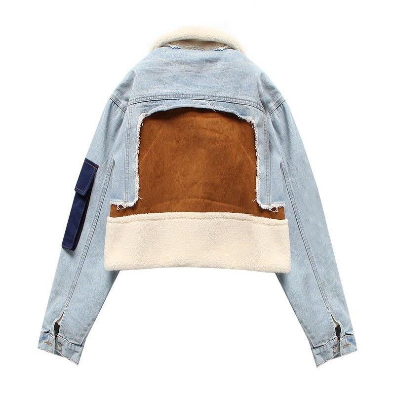 Honest Denim Shearling Jacket