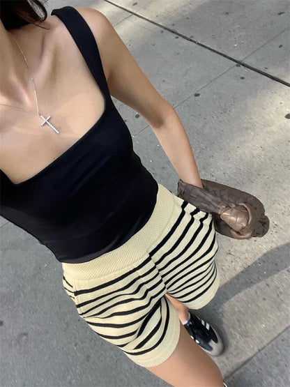Sienna Knit stripe Co-ord Set