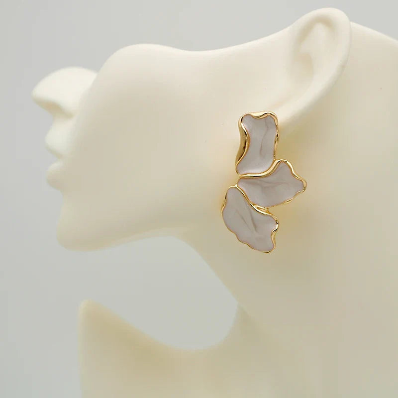 De Lyn Enamel Earrings