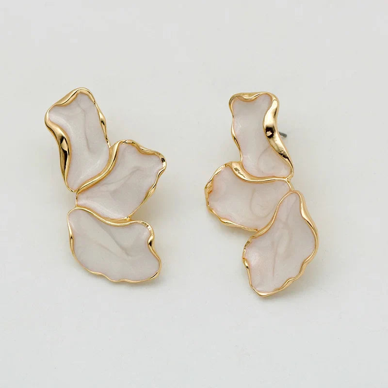 De Lyn Enamel Earrings