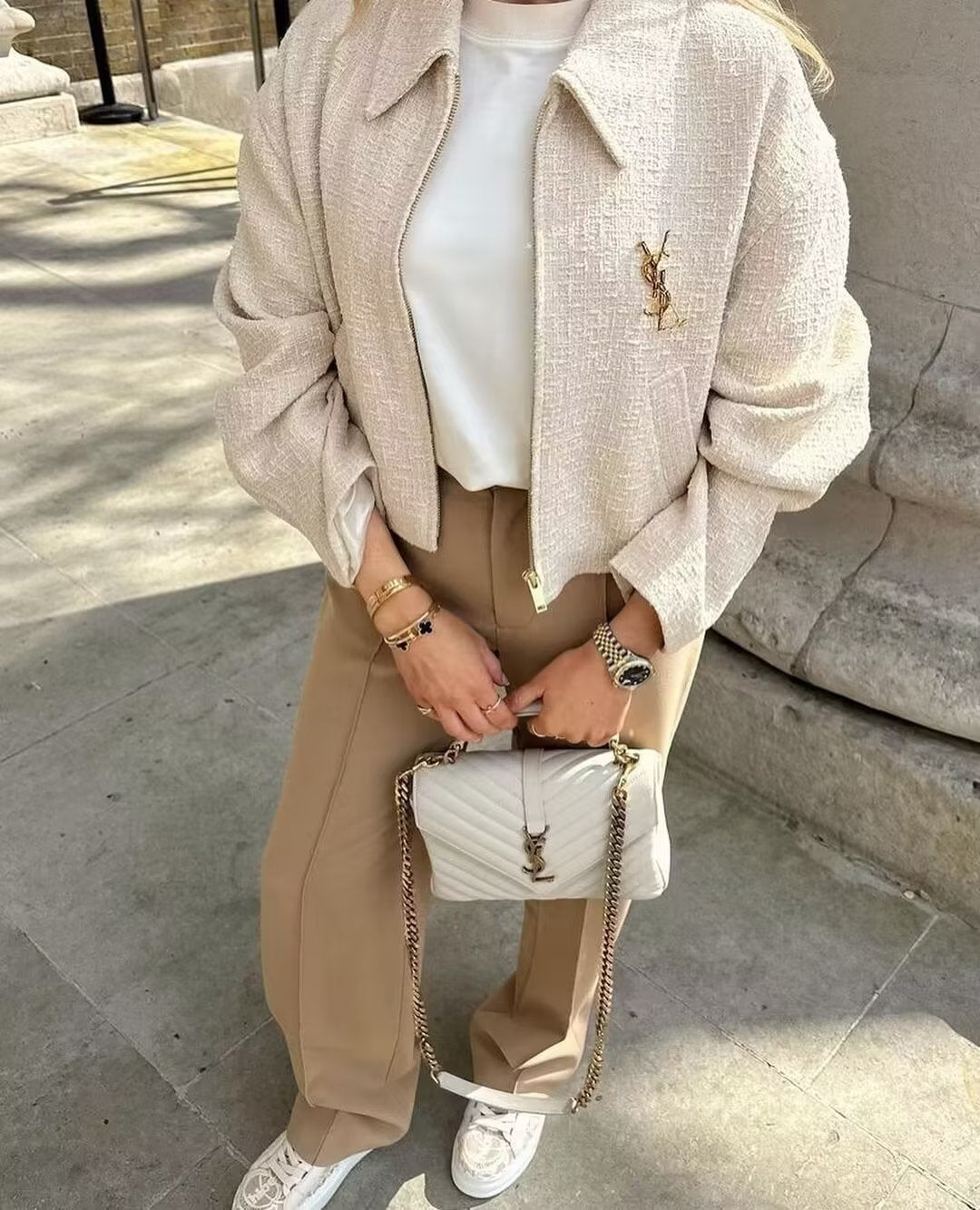 Tia Cream Jacket