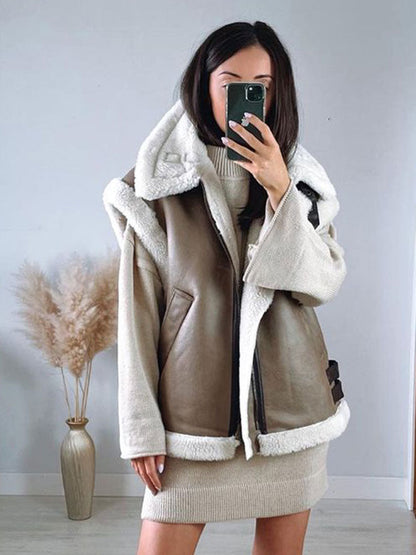Marlene Sleeveless Hampton Jacket