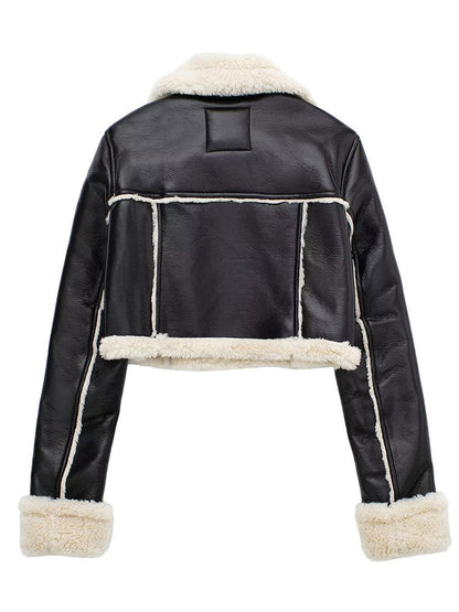 Marbella Faux Leather Jacket
