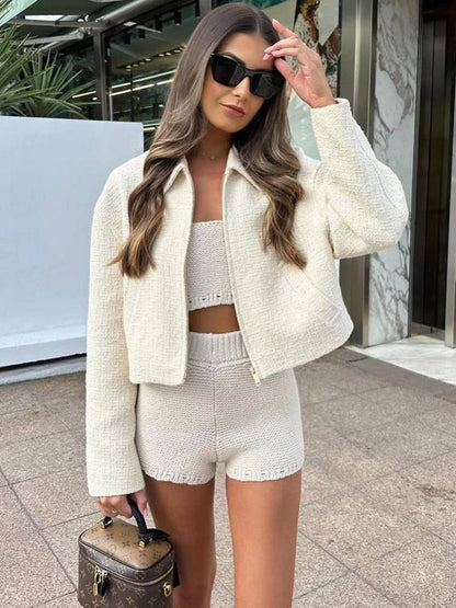 Tia Cream Jacket