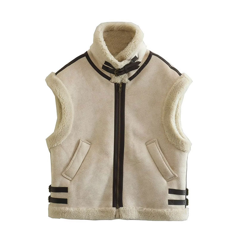 Marlene Sleeveless Hampton Jacket