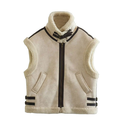 Marlene Sleeveless Hampton Jacket
