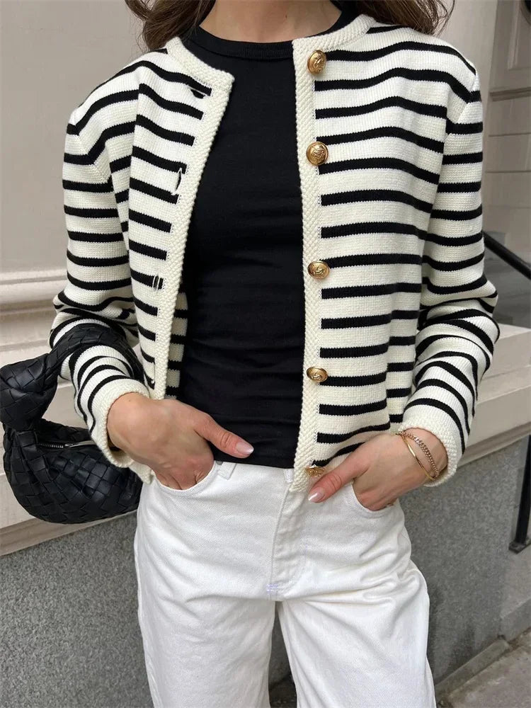 Sienna Knit stripe Co-ord Set