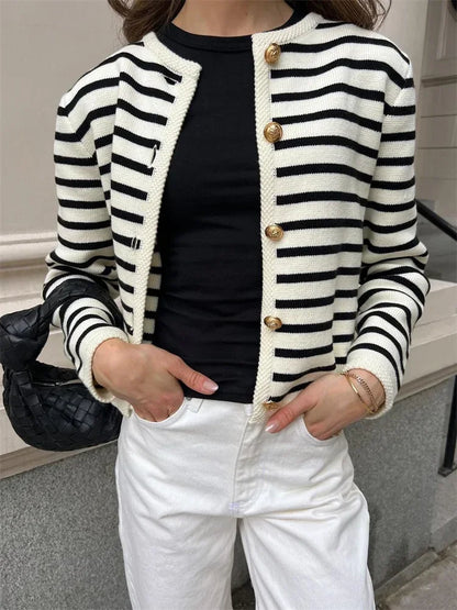 Sienna Knit stripe Co-ord Set