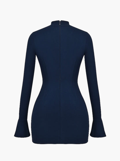 Adore long sleeve blue Dress