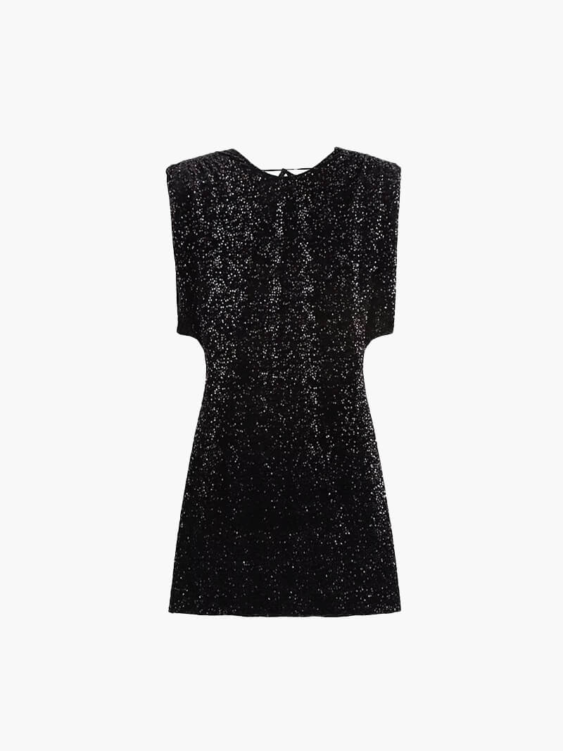 Anne Glitter Mini Dress
