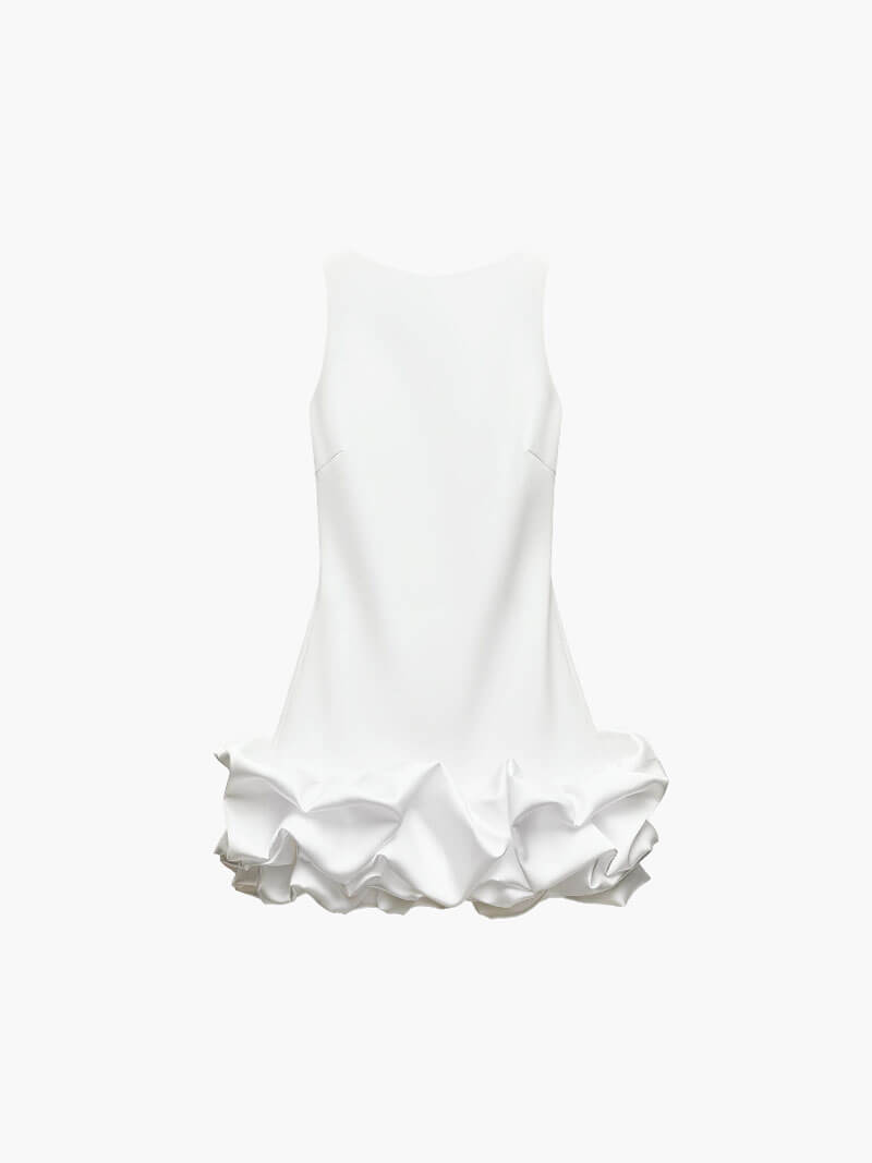 Penny white mini Dress