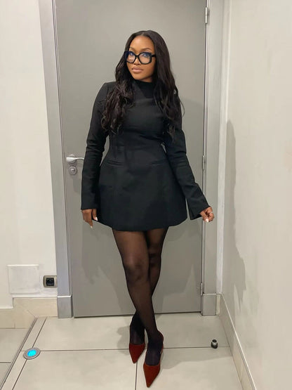 Elyria Long Sleeve Mini Dress