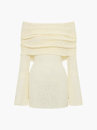 Mya off shoulder Mini dress