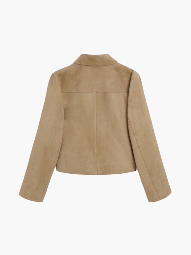 Harmony Faux Suede Jacket