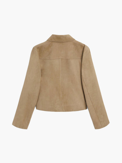 Harmony Faux Suede Jacket