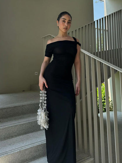 Ky twisted maxi dress