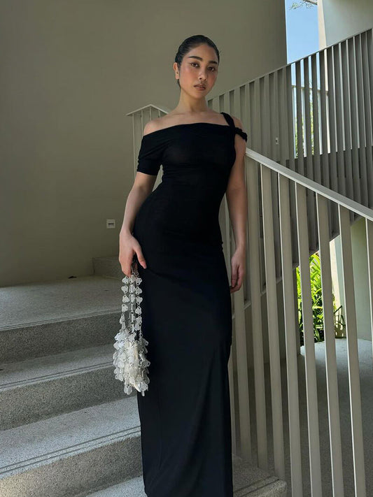 Ky twisted maxi dress