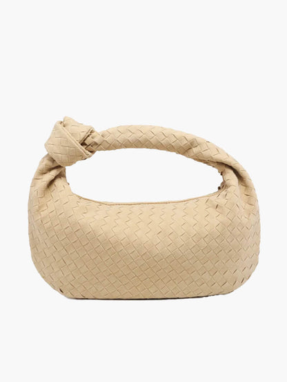 Nelly Woven bag medium suede