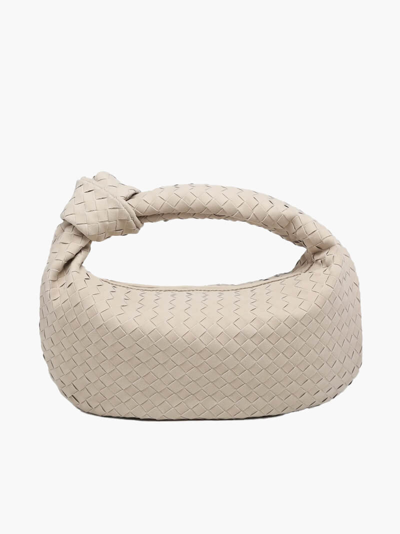 Nelly Woven bag medium suede