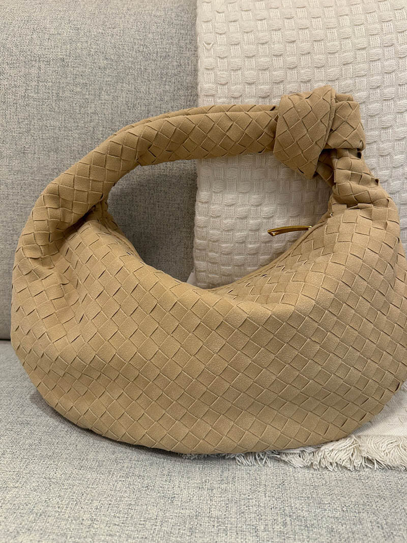 Nelly Woven bag medium suede